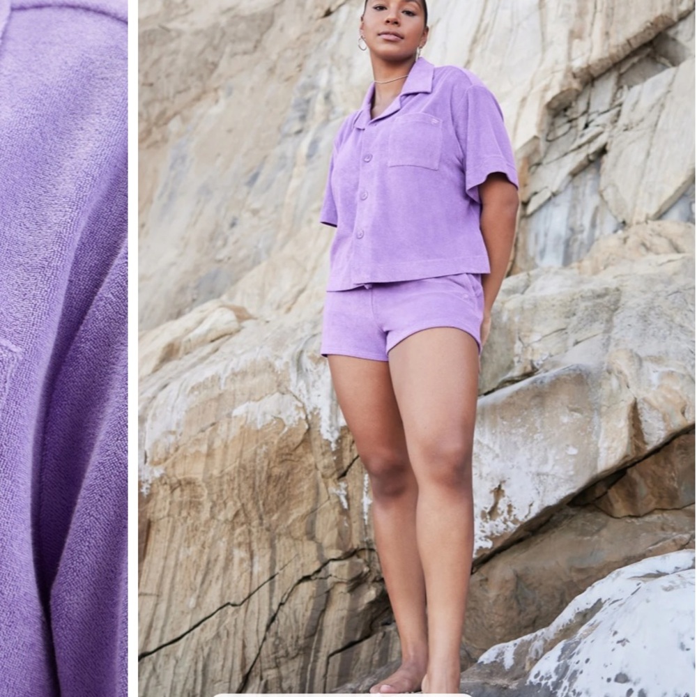 Fabletics Purple Women's Set